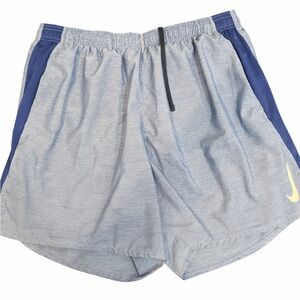 Nike Men's Athletic Shorts in Blue and Gray